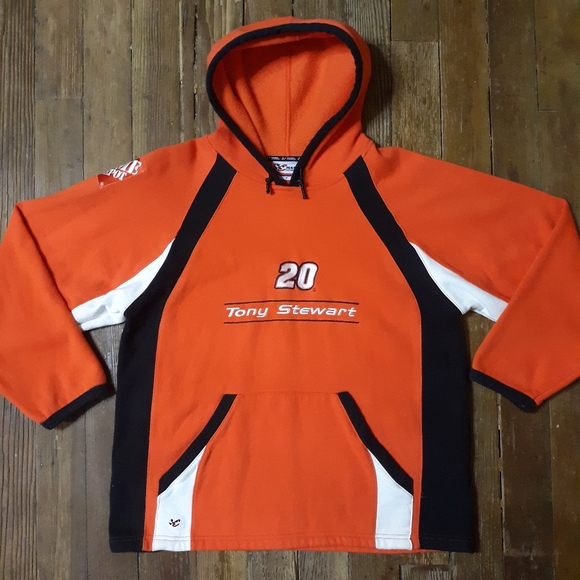 Chase Authentics Other - Vintage 2000s Chase Authentics Tony Stewart Home Depot NASCAR Hoodie Size Medium